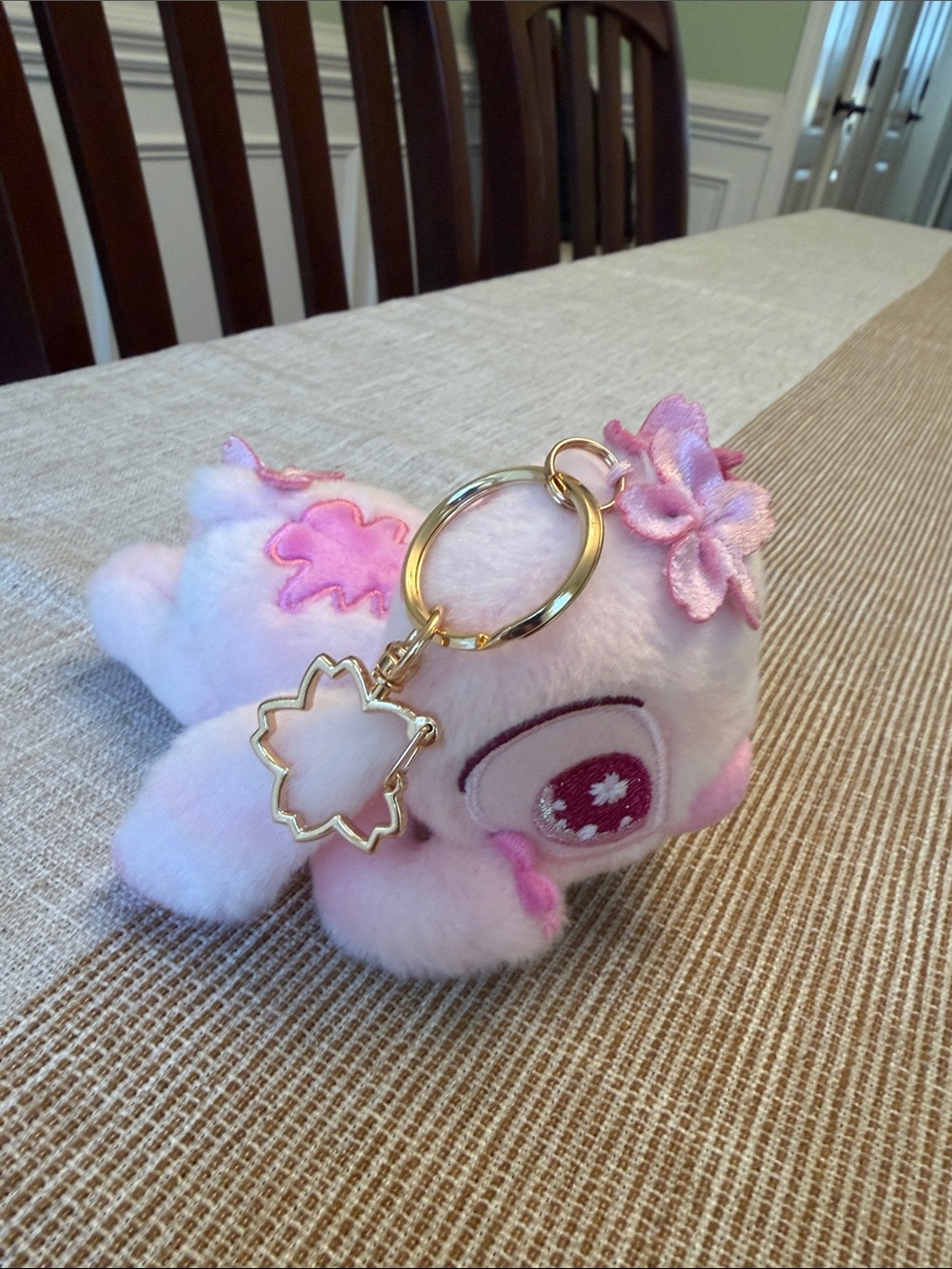 Disney Japan Sakura Stitch Doll Charm